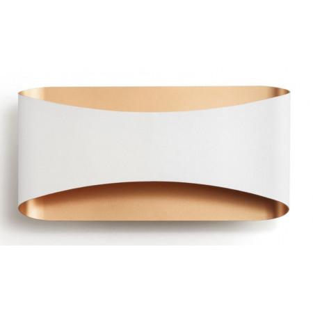 Applique intérieure Cooper LED SMD 9W - 3000K - Blanc chaud - Cuivre ou blanc - Éclairage up & down - IP20_0