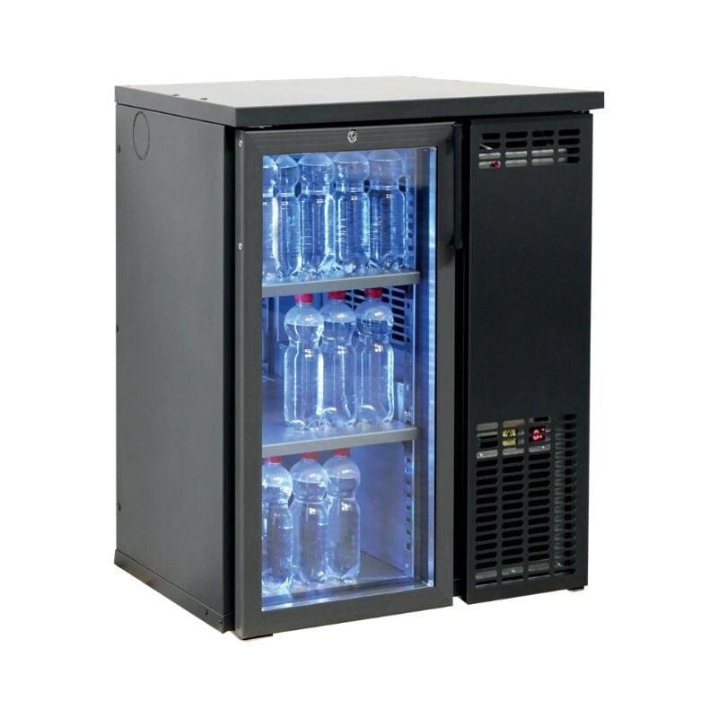 Arrière-Bar Réfrigéré 1 Porte Vitrée Battante - 124 L - TEFCOLD - 5708181754891_0