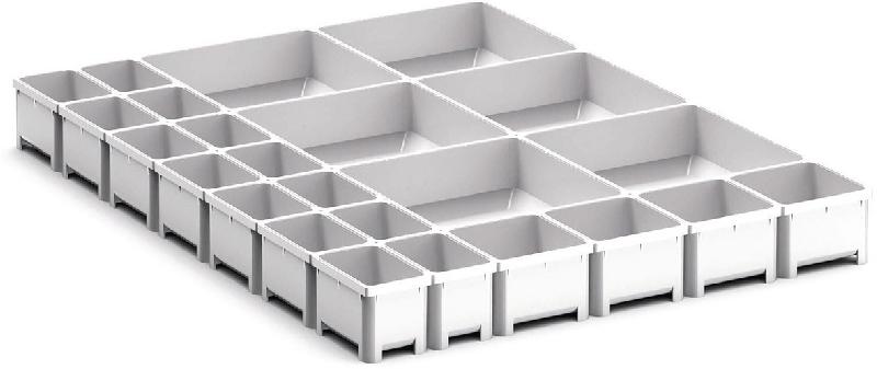 BACS RANGEMENT CUBIO EKK675 24 COMPARTIMENTS - BOTT - MANUTAN COLLECTIVITÉS