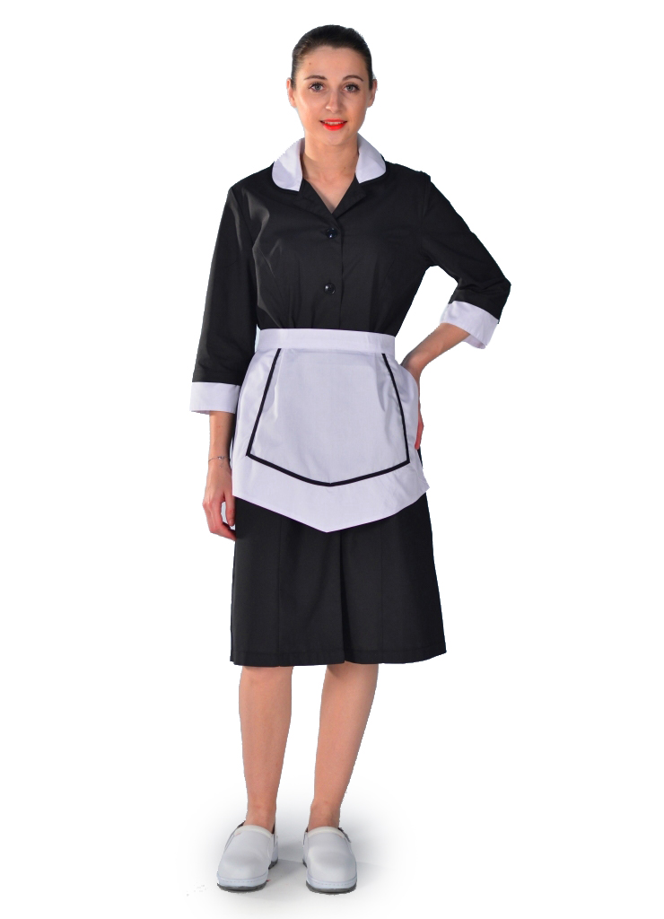 BLOUSE FEMME DE CHAMBRE NOIRE CARLTON
