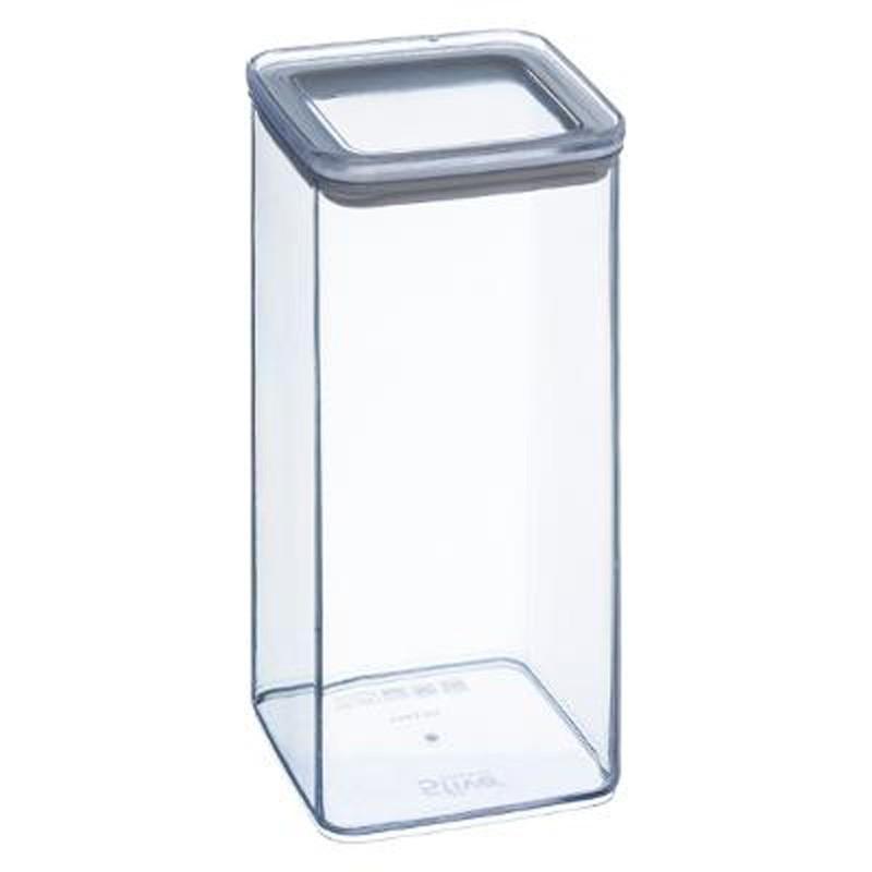 Boîte de conservation carrée Eske 1,5L blanc - Hermétique et empilable - Paris Prix_0