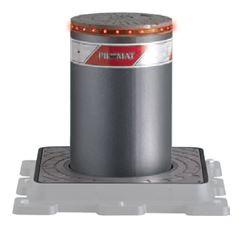 Borne escamotable automatique en inox - motorisation hydraulique intégrée - norme NF98-310_0