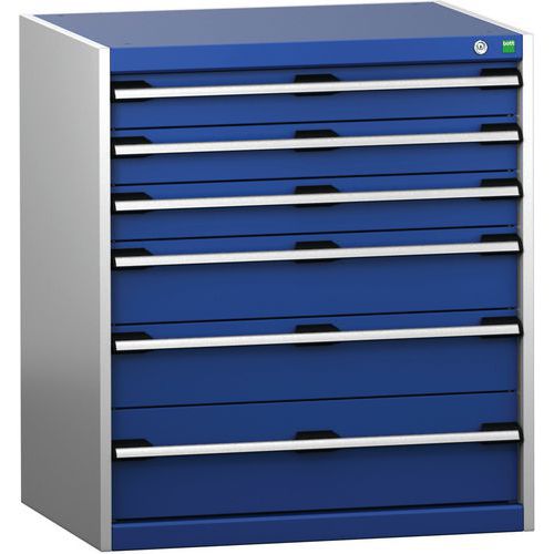 BOTT 1 ARMOIRE À TIROIRS SL-869-6.4 AVEC 6 TIROIRS POUR CHARGE LOURDE - BOTT