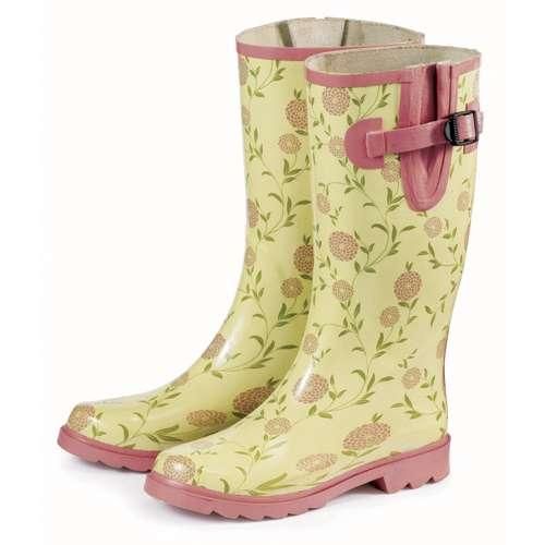 BOTTES CAOUTCHOUC MOTIF FLEURI LAURA ASHLEY