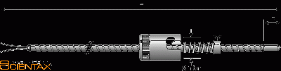 Capteurs de température type 051-a - Thermocouple J/K - Verrou mobile en inox Ø6_0