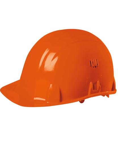 Casque De Chantier Brennus En Poly thyl ne Orange Conforme EN 397 