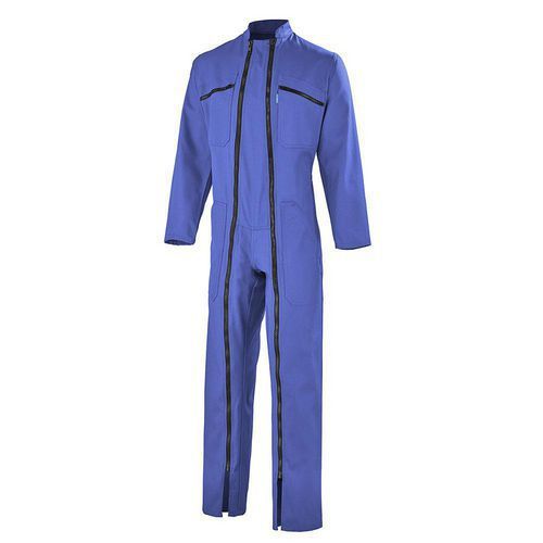 COMBINAISON DE TRAVAIL 2 ZIP ESSENTIELS BLEU BUGATTI 5 - CEPOVETT SAFETY