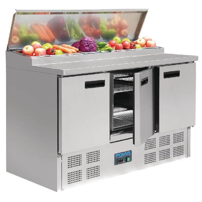 Comptoir de préparation réfrigéré pizzas et salades série g 390l - PG605_0