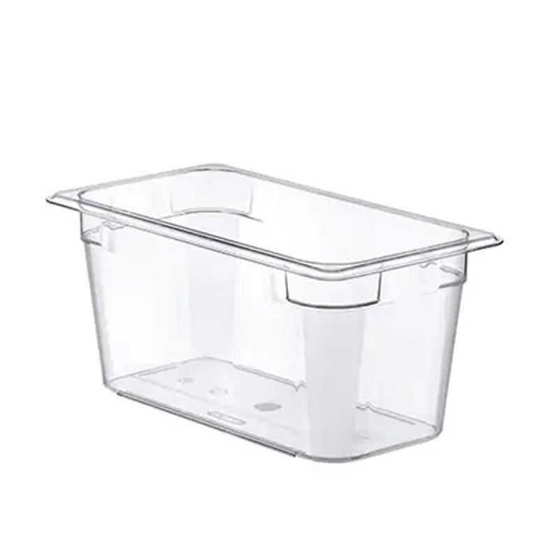 Contenant en polycarbonate Araven GastroNorm Basic GN 1/3 - 5,5 litres - 32,5 x 17,6 x 15 cm (hauteur) - transparent Polycarbonate 8411777940277_0