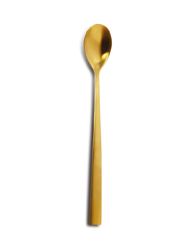 CUILLÈRE À LONG DRINK GOLD 18/10 COMAS SERIE BCN