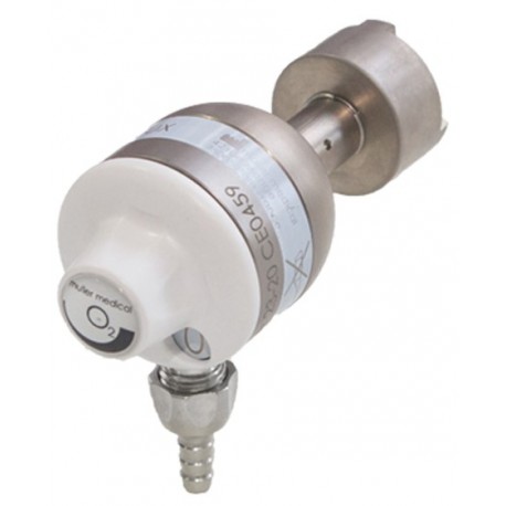 Débitmètre Microflux Amagnétique - Muller Médical - 0-15 l/min pour oxygène ou air médical_0