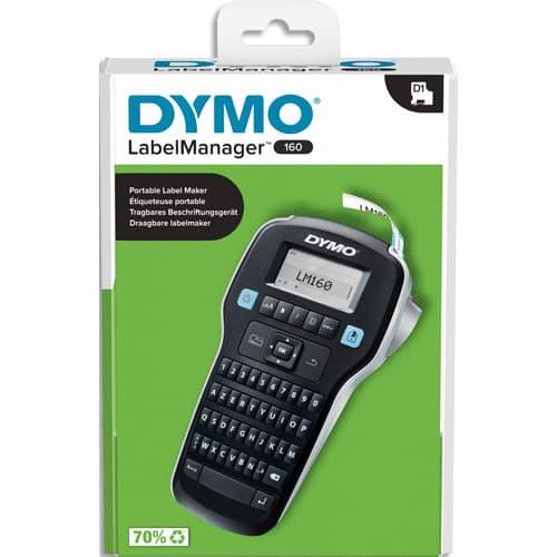 Dymo étiqueteuse LabelManager LM160 - Ruban 6/9/12 mm - Clavier QWERTY - Réf. 2174450_0