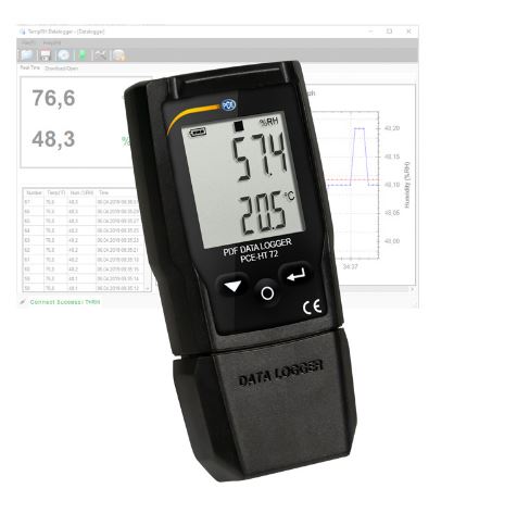 Enregistreur de données USB PCE-HT 72 - Température et humidité relative - PCE Instruments_0