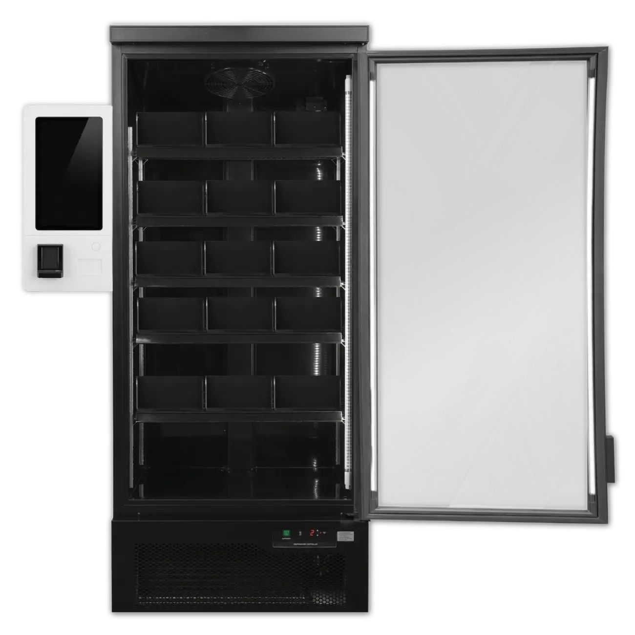 Frigo connecté traiteur Gusto Scale XL - Réfrigérateur intelligent en libre-service avec balances intégrées et monétique embarquée_0