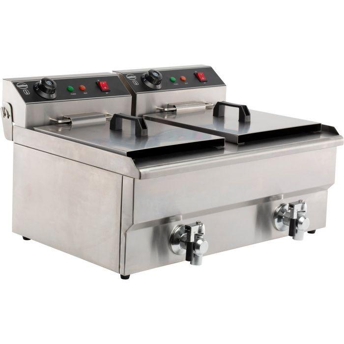 Friteuse posable electrique 2x8 l 7455.1005 COMBISTEEL_0
