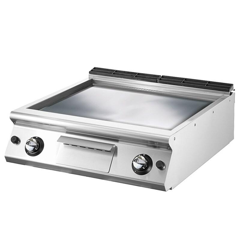 Fry-top gaz, top, plaque lisse 800x900x250 mm - VIRTUS - 4068875006523_0