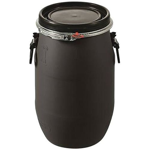 FÛT RECYCLÉ PEHD NOIR - 60L