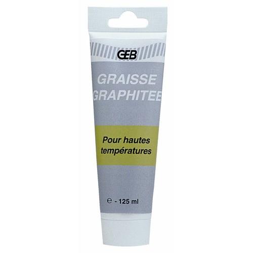 GRAISSE GRAPHITÉE - LUBRIFICATION SÈCHE - TUBE DE 125 ML GEB