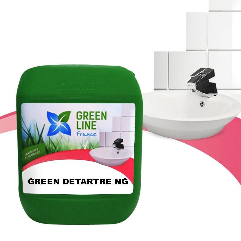 Green Détartre NG - Référence SAN-GREDETNG/5 - Produit d'entretien des WC - Formule concentrée sans acide organique ou minéral_0