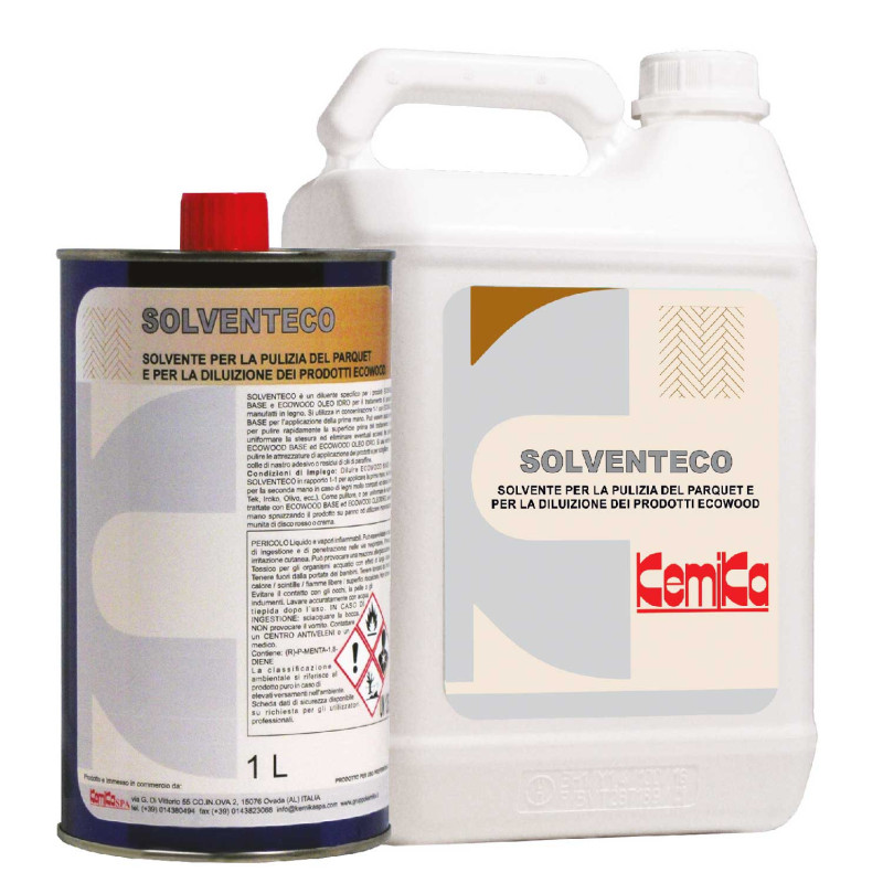 Kemika solventeco diluant pour systeme ecowood nettoyage des parquets flacon de 1l_0