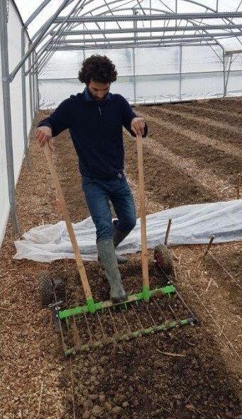La campagnole - 50 cm - Contre-dents à ressorts - Outil ergonomique et efficace - Référence 522210_0