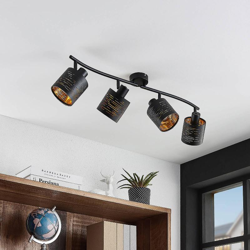 LINDBY IOLYN SPOT POUR PLAFOND, À 4 LAMPES