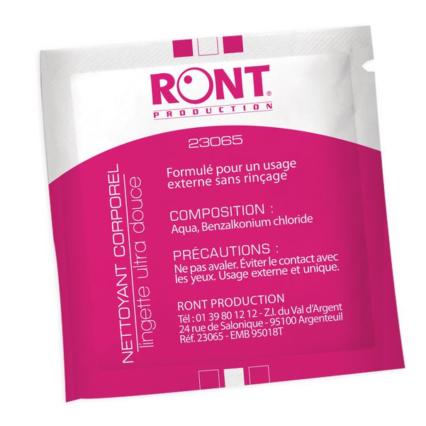 LINGETTES INDIVIDUELLES HYGIÈNE INTIME