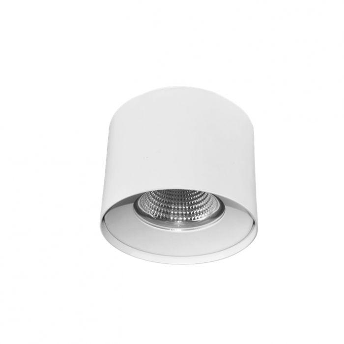 Luminaire en saillie led de type downlight multi-puissance et multi k - diana s 10-20w_0