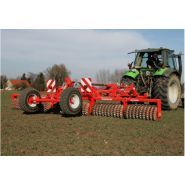 Mayor rouleau agricole - Guttler - 6,40m simple - rouleau 45/50 cm avec repliage hydraulique_0