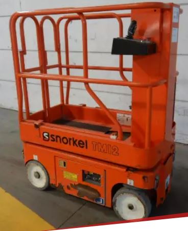 Nacelle verticale électrique SNORKEL TM12 - Occasion 2017 - ATL-34714 - Hauteur de travail 5.7m_0