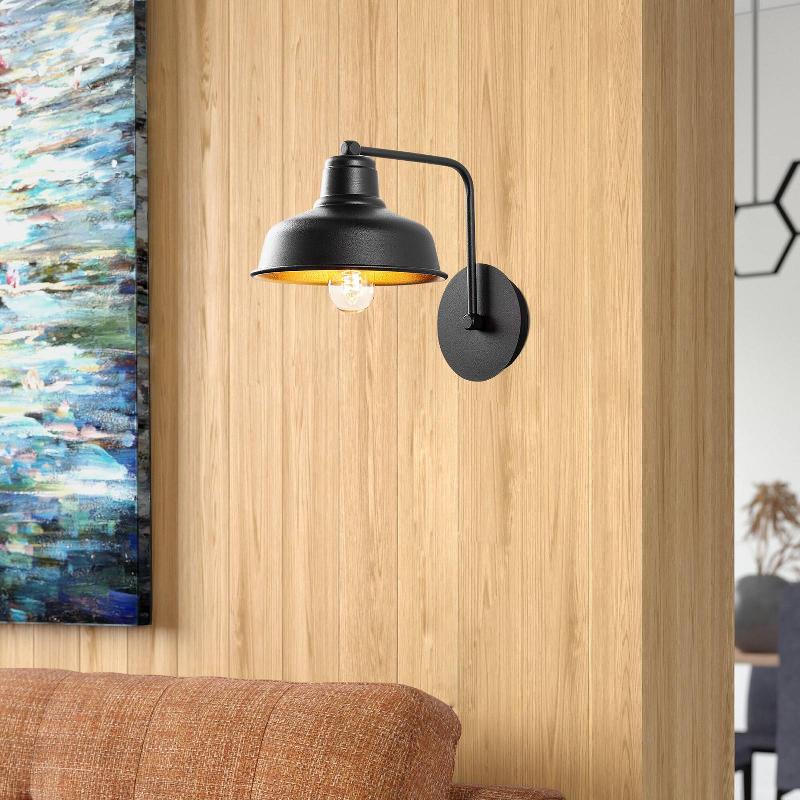 OPVIQ APPLIQUE MURALE BERCESTE 181-A NOIR/OR