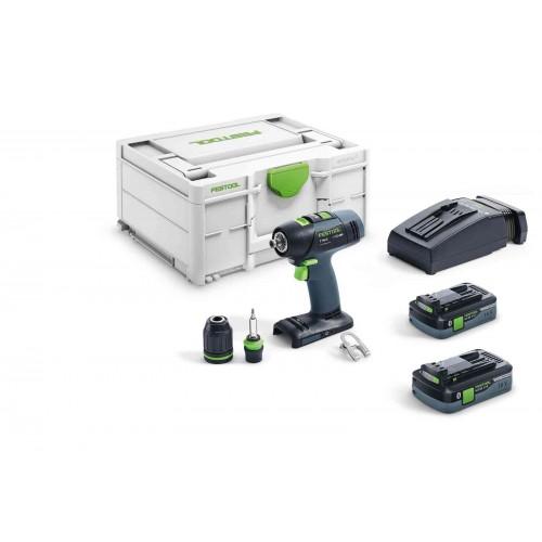 PERCEUSE VISSEUSE 18 V - T18+3 HPC 4,0 PLUS FESTOOL
