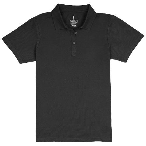 Polo manches courtes femme Primus - Maille piquée 100% coton 160-165 g/m² - Col et poignets en tricot plat_0