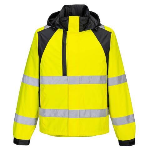 PORTWEST CD860 VESTE DE PLUIE WX2 ECO HV JAUNE/NOIR - TAILLE XXXL