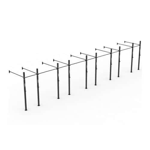 RACK ESUS - FIT AND RACK - HAUTEUR 3,6M PROFONDEUR 1,88M NOIR