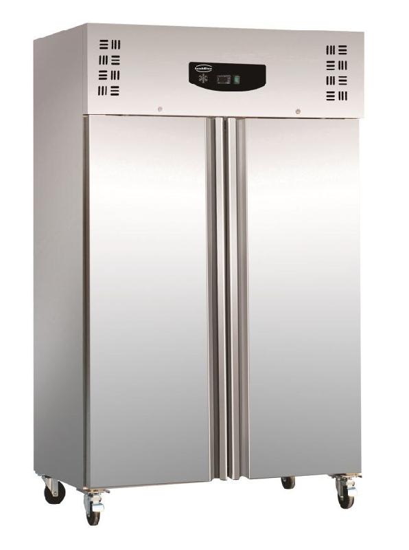 Réfrigérateur en acier inoxydable 1200 Ltr statique professionnel  Combisteel -  7450.0405 - argenté inox 7450.0405_0