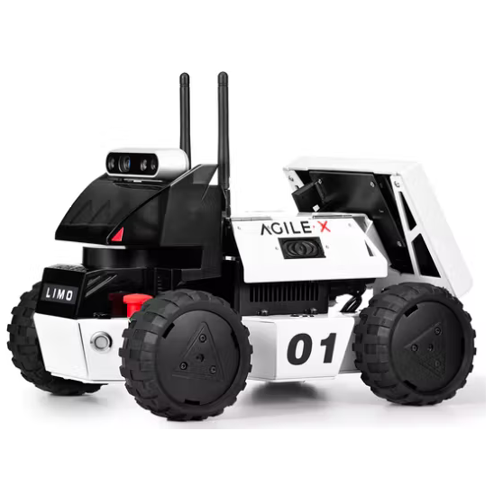 ROBOT SURVEILLANCE ET INSPECTION AGILEX ROBOTICS LIMO PLATEFORME MULTIMODALE ROS ADAPTABLE APPLICATION_0