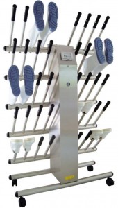 Sèche botte en inox 304 - Ventilation à ozone pour séchage et décontamination certifiée_0