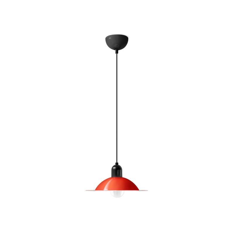 STILNOVO LAMPIATTA SUSPENSION LED, Ø 28CM, CORAIL