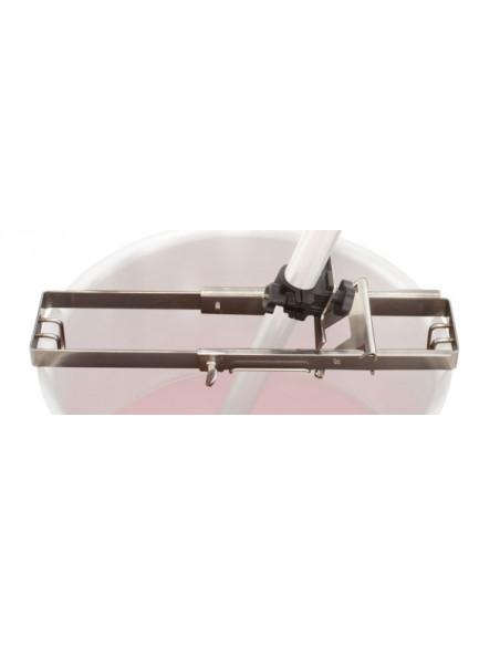 Support marmite réglable inox Robot Coupe pour mixer plongeant - Référence : 27363 - Fabriqué en France_0