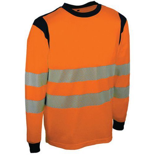 T SHIRT À MANCHES LONGUES HAUTE VISIBILITÉ EN TRICOT TAILLE L - SINGER SAFETY