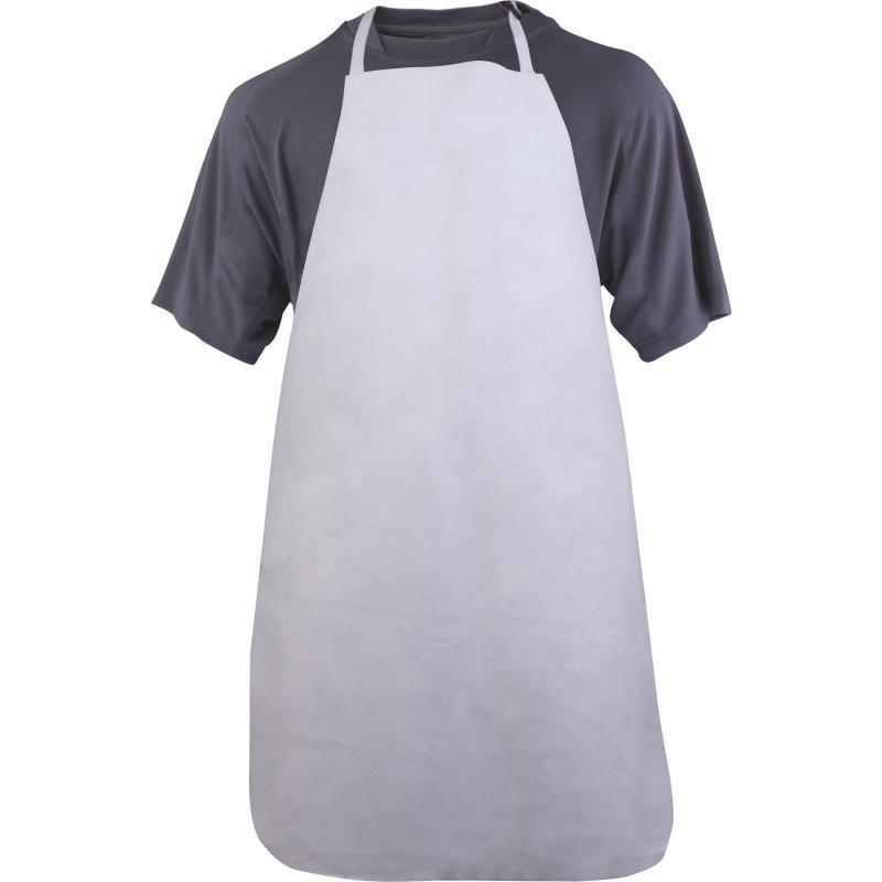 Tablier soudeur en croûte de cuir bovin 90x60 cm avec bavette - tasoubce_0