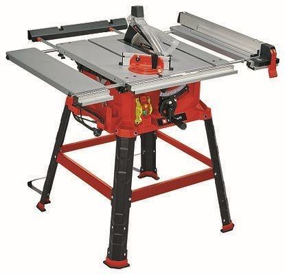 Tc-ts 2225 U - Scie circulaire à format Einhell - Puissance 2200W, table extensible, hauteur de coupe max 80mm_0