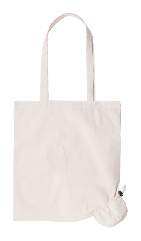 Tote bag pliable en coton 100% - 105 g/m² - Couleur blanche_0