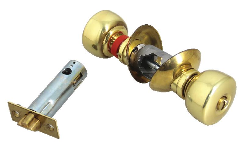 SERRURE TUBULAIRE V6526 AXE 63,5MM BOUTON TULIPE INOX - VACHETTE - 19299000
