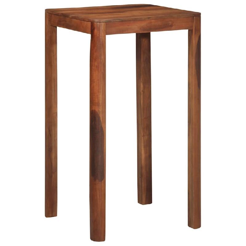 VidaXL Table de bar 60 x 60 x 107 cm bois massif d'acacia Modèle Helios Confort Élite - 4102370_0