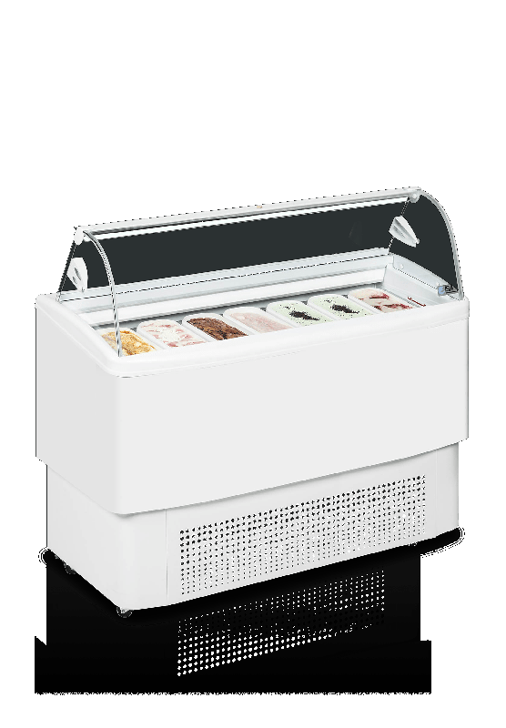 Vitrine ventilée pour glace en bac TEFCOLD FIJI 7_0