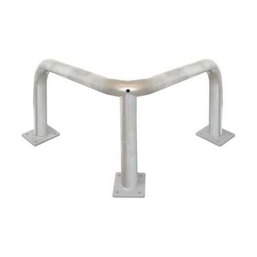 ARCEAU DE PROTECTION D'ANGLE ACIER GALVANISÉ 600 MM - VISO