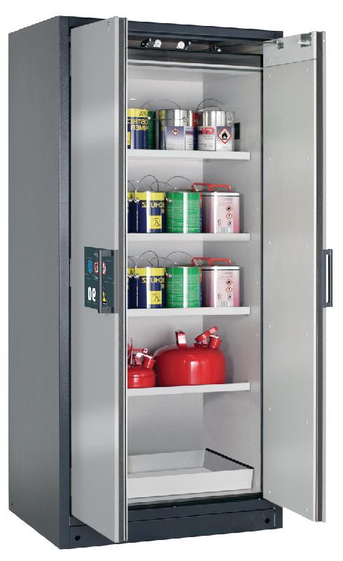 ARMOIRE SÉCURITÉ Q-CLASSIC-90 Q90.195.090 GRIS/ARGENT - MANUTAN COLLECTIVITÉS