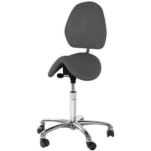 SIÈGE DALTON EUROMATIC - TISSU CURA - MEDIUM - GRIS